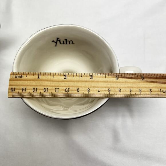 Baileys Limited Edition Yum His Her Coffee Cups Mugs Winking Eye Face Whimsical - Picture 8 of 9